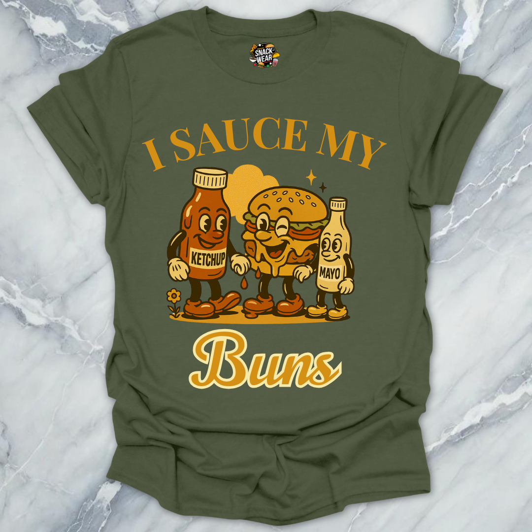 Sauce Buns Burger T-Shirt