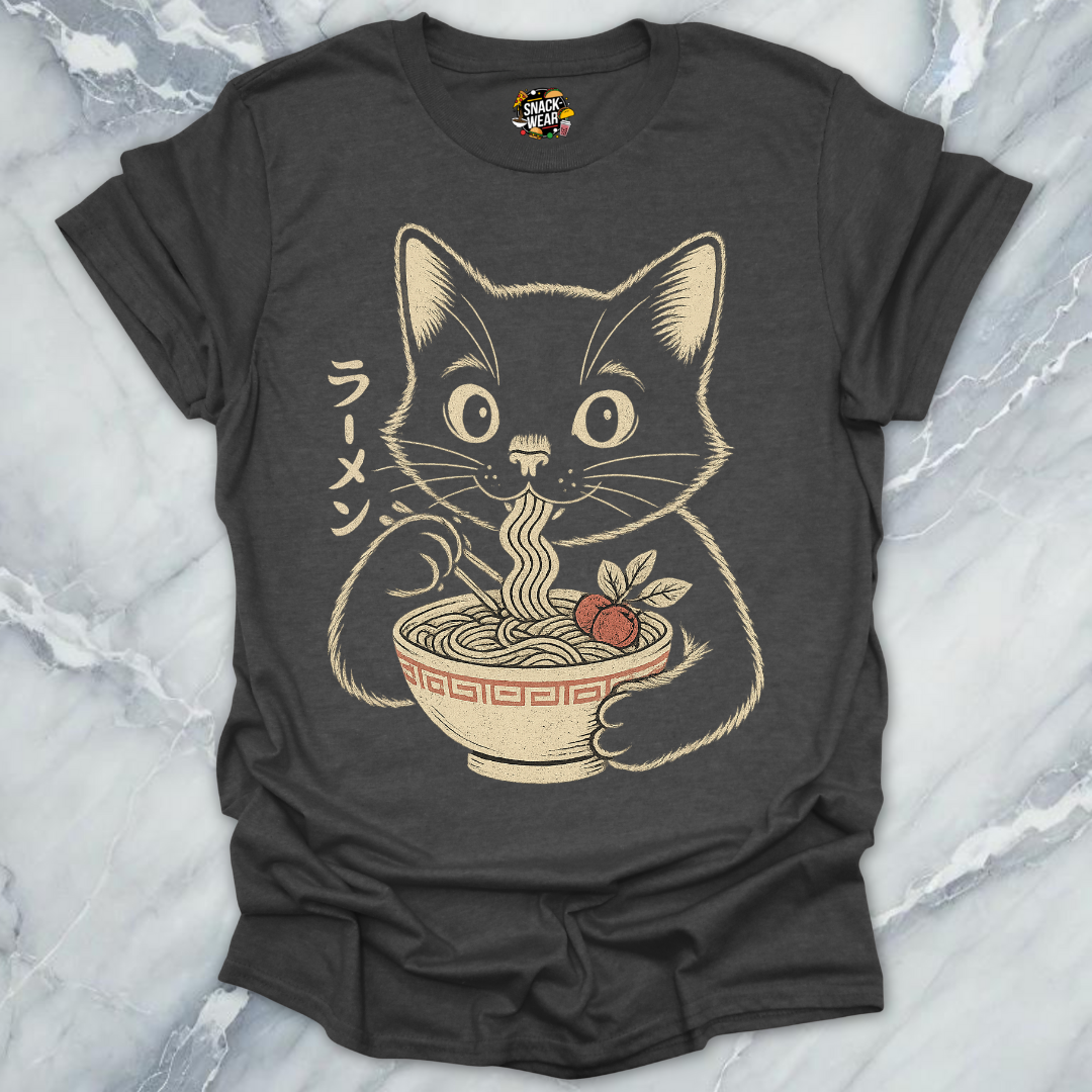 Ramen Cat Sketch T-Shirt