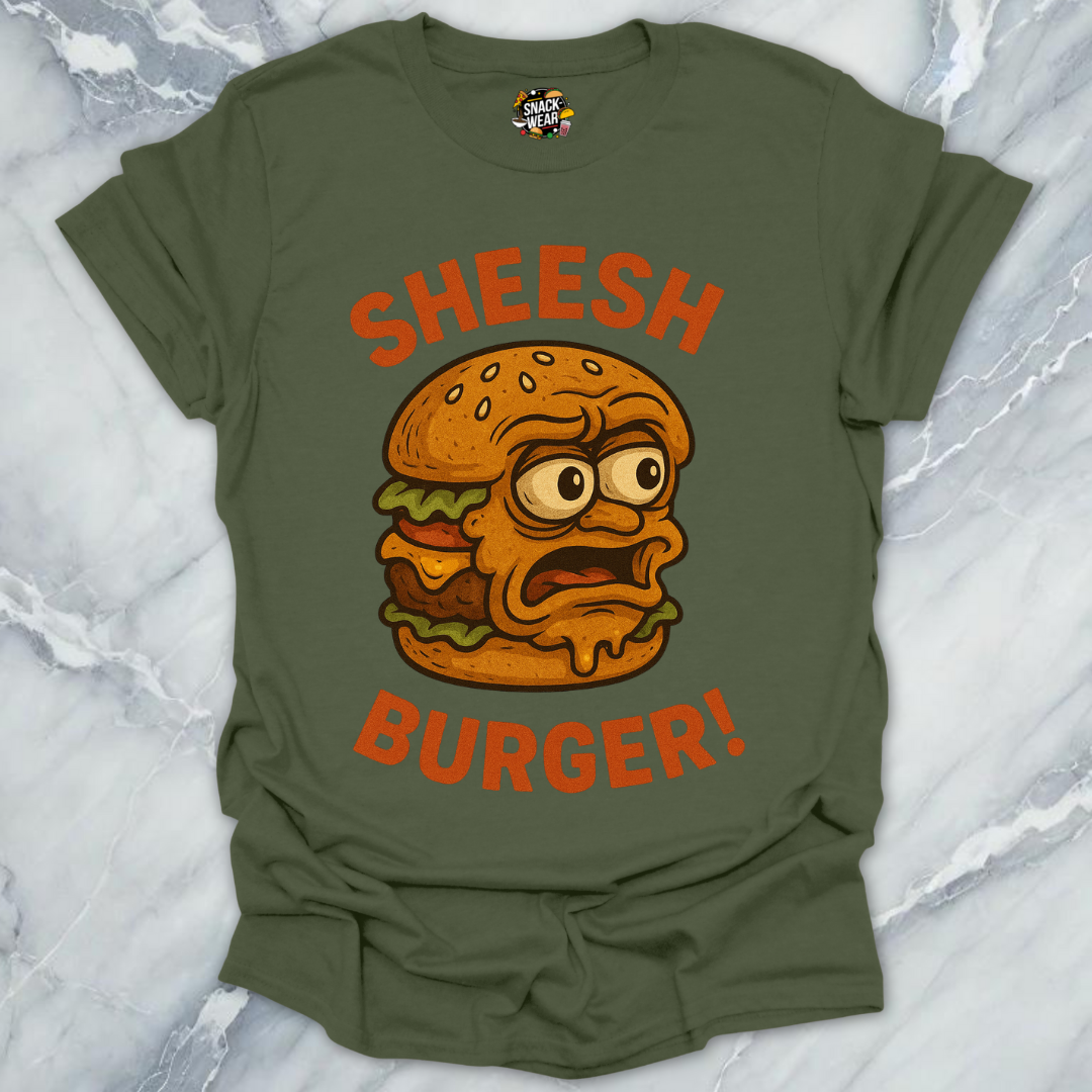 Sheesh Burger Face T-Shirt