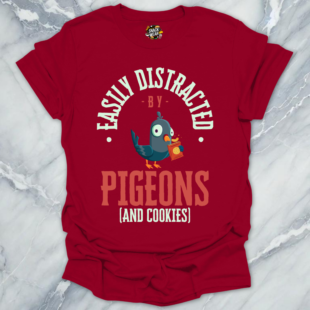 Pigeons And Cookies ADHD T-Shirt