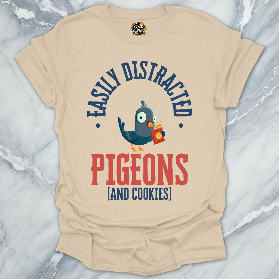 Pigeons And Cookies ADHD T-Shirt