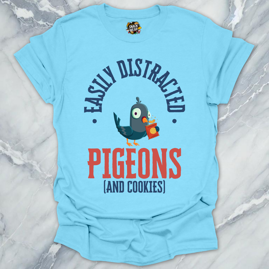 Pigeons And Cookies ADHD T-Shirt