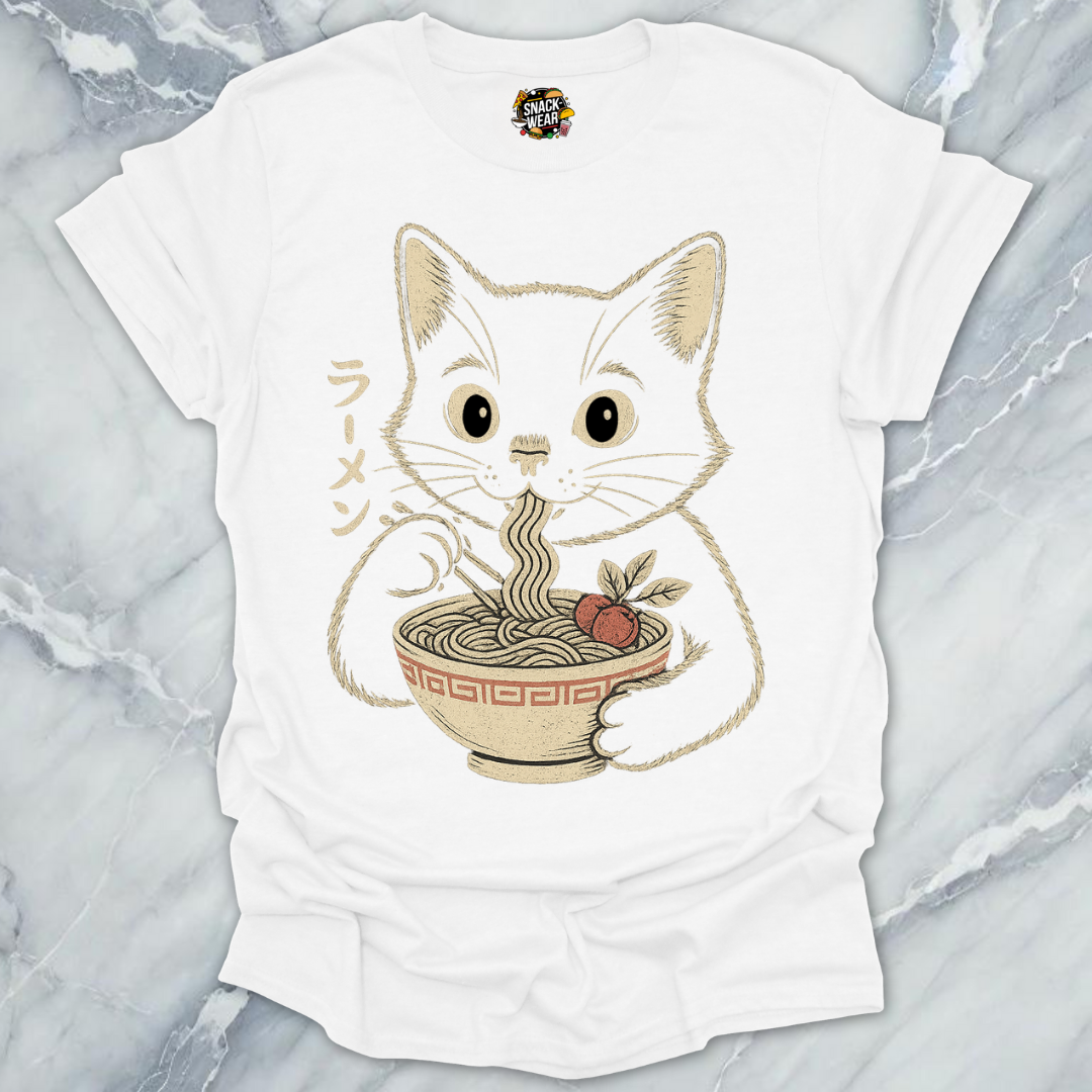 Ramen Cat Sketch T-Shirt