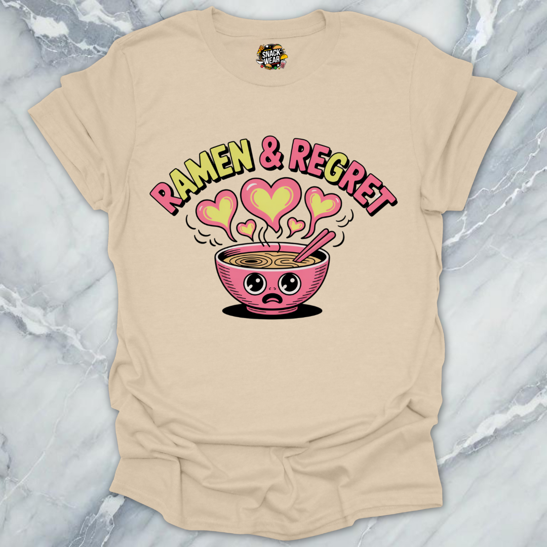 Ramen & Regret Late Night Ramen T-Shirt