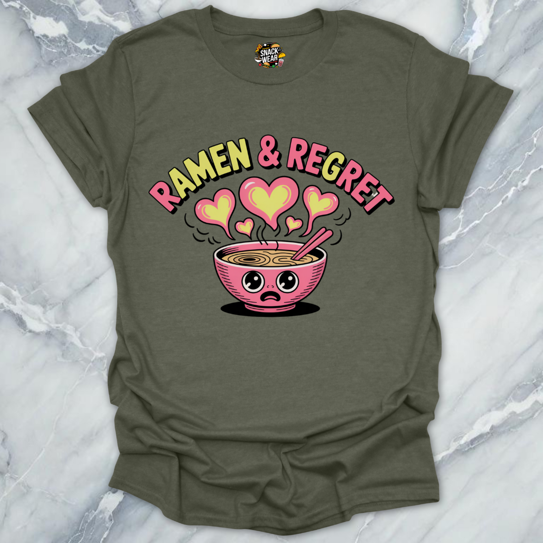 Ramen & Regret Late Night Ramen T-Shirt