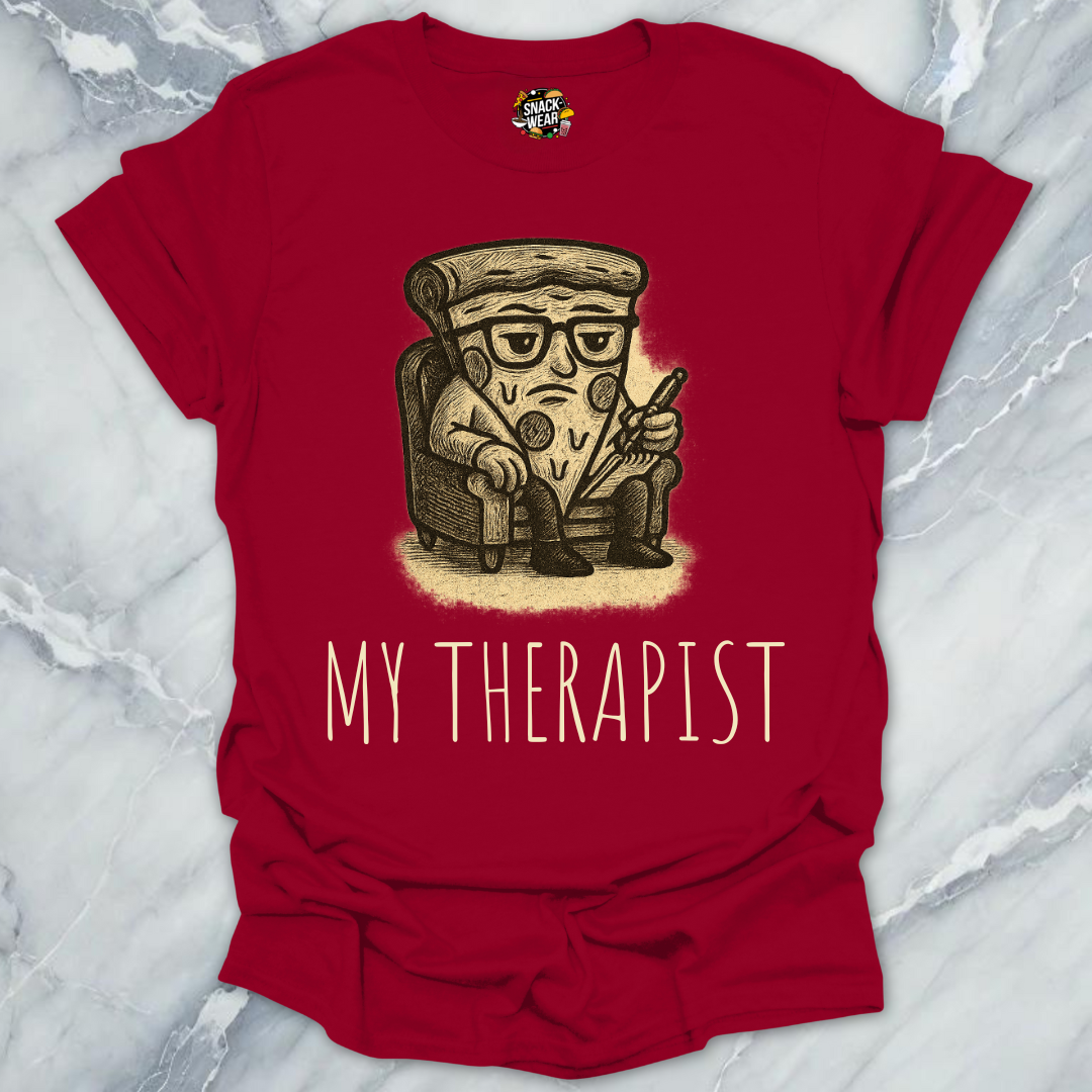 Vintage Therapist Pizza T-Shirt