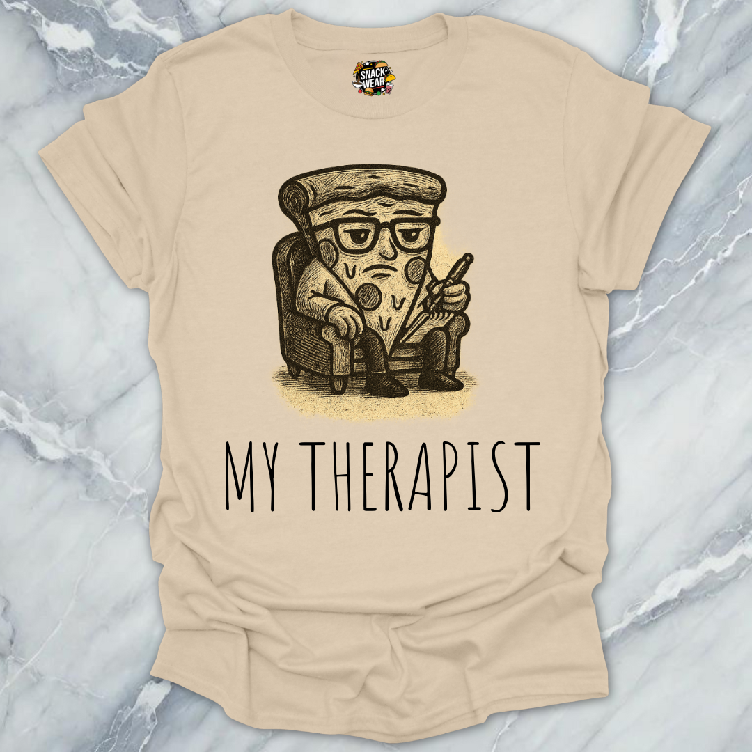 Vintage Therapist Pizza T-Shirt