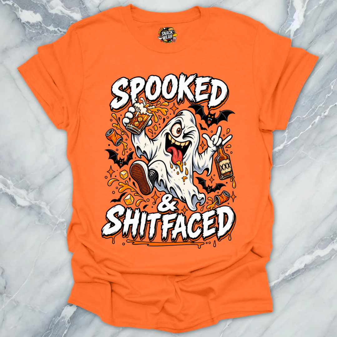 Spooked And Shitfaced T-Shirt