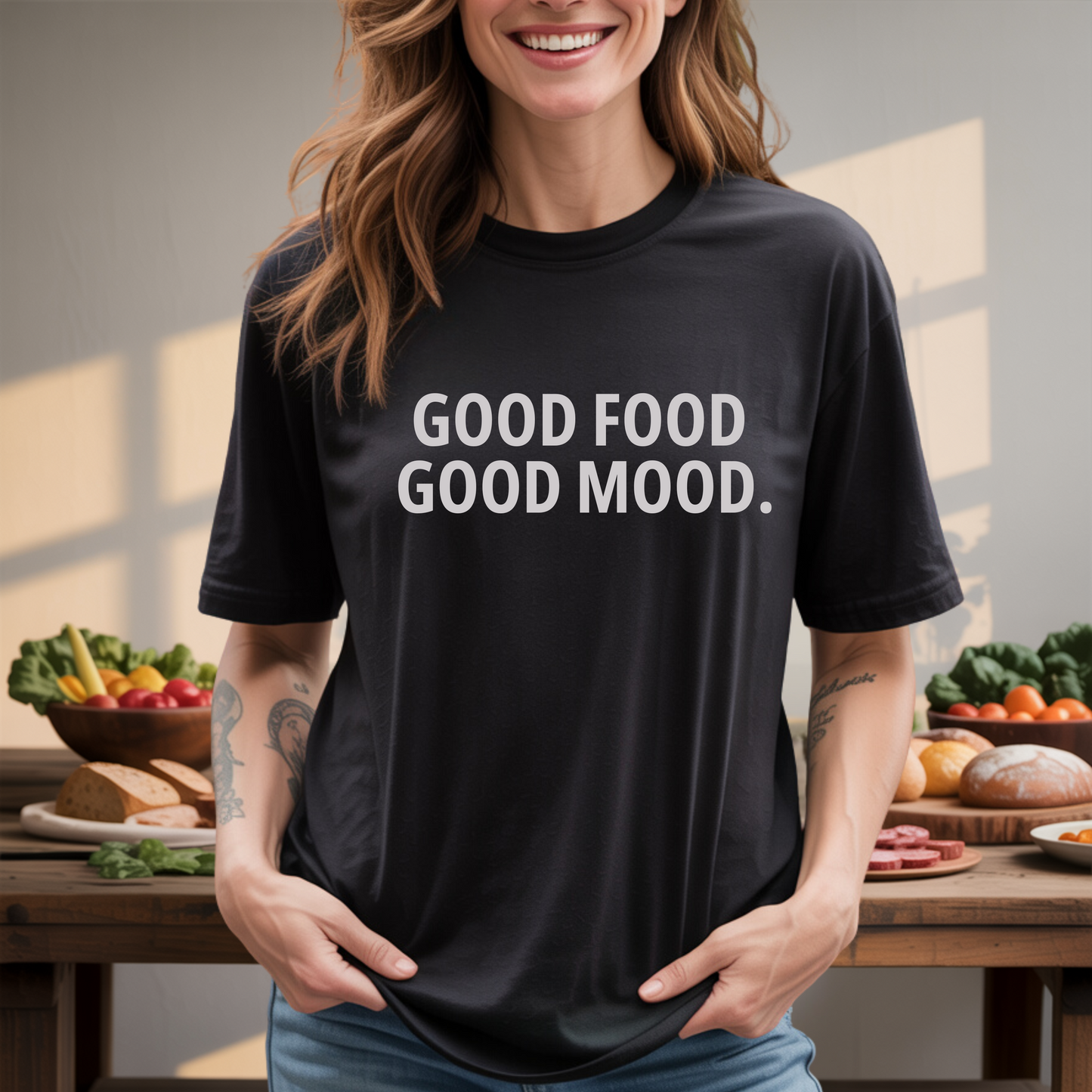 Good Food Good Mood T-Shirt
