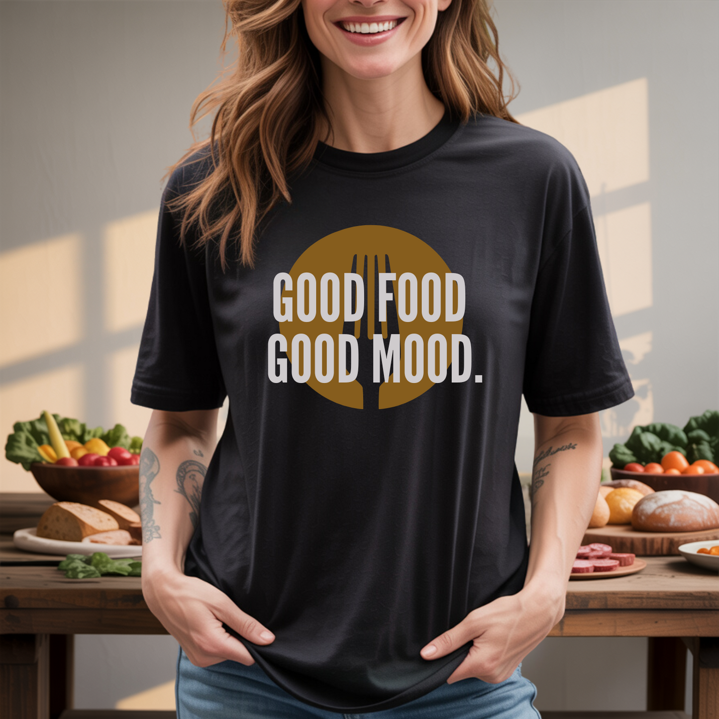 Good Food Good Mood T-Shirt