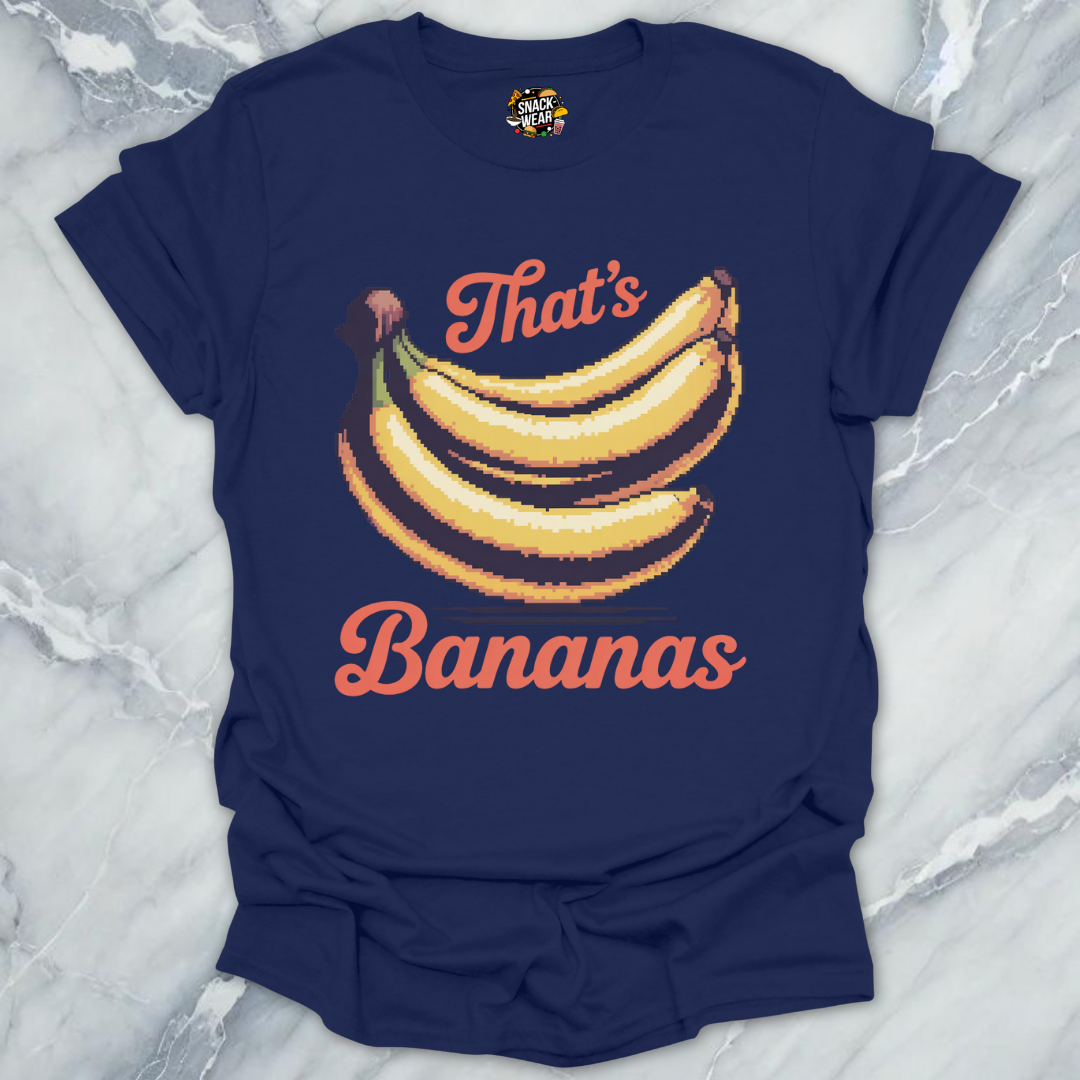 That’s Bananas Retro Pixel Art T-Shirt