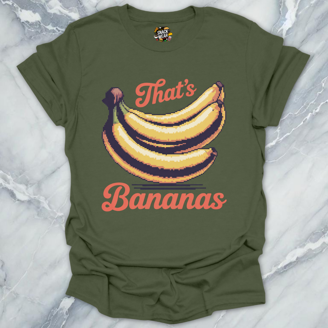 That’s Bananas Retro Pixel Art T-Shirt