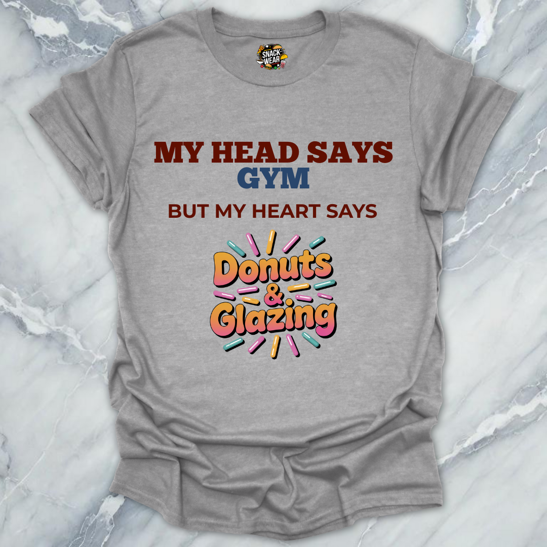 Donuts Over Dumbbells T-Shirt
