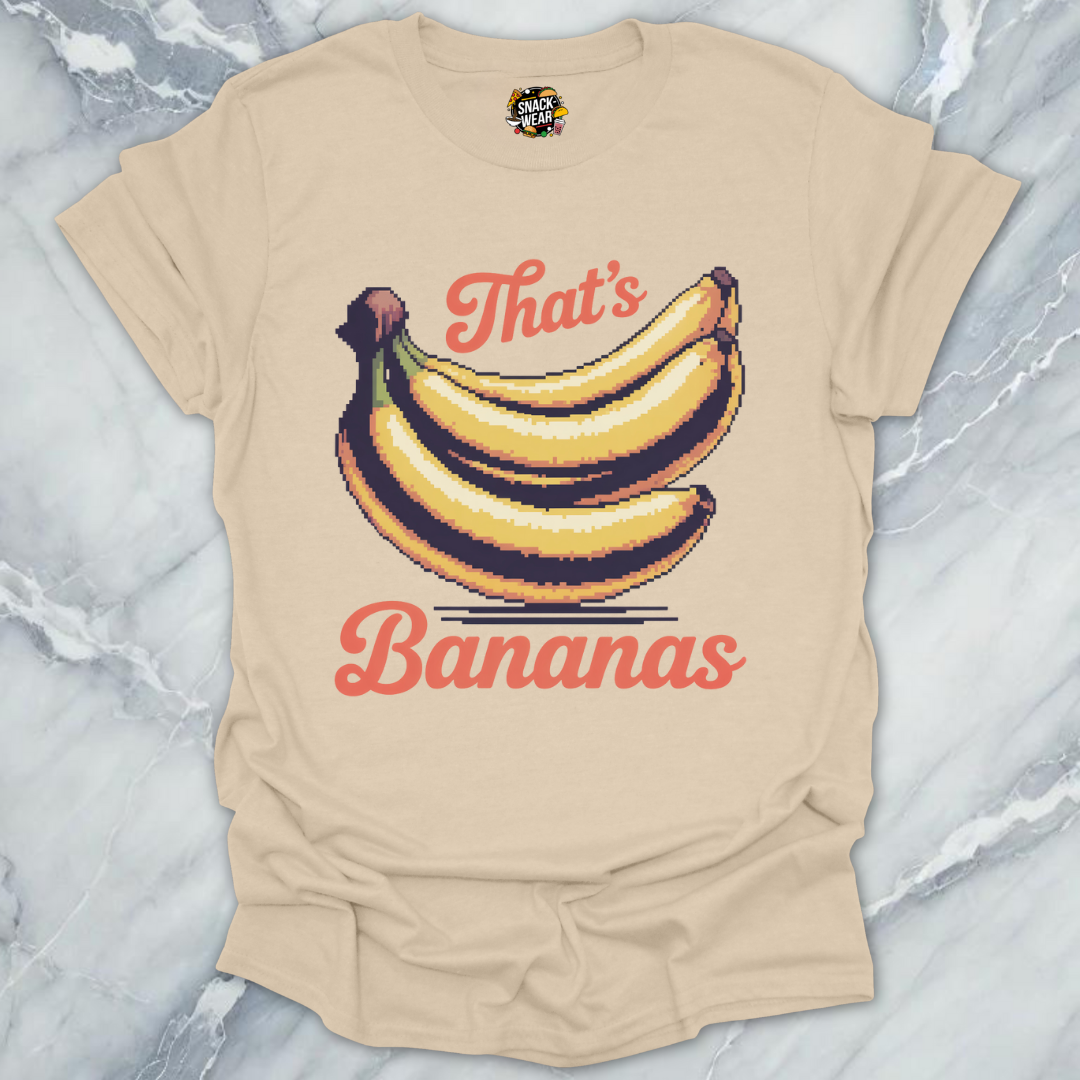 That’s Bananas Retro Pixel Art T-Shirt