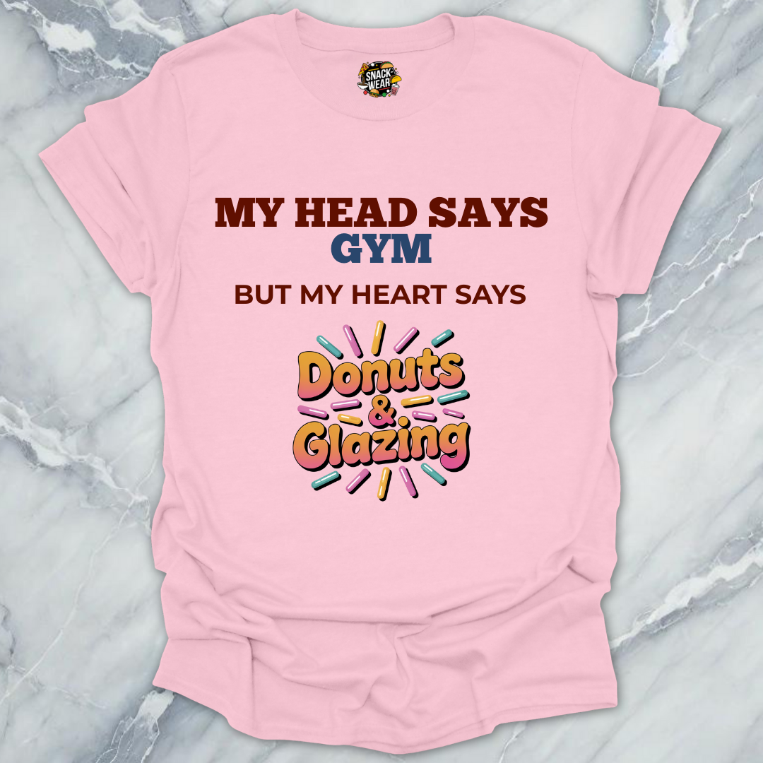Donuts Over Dumbbells T-Shirt