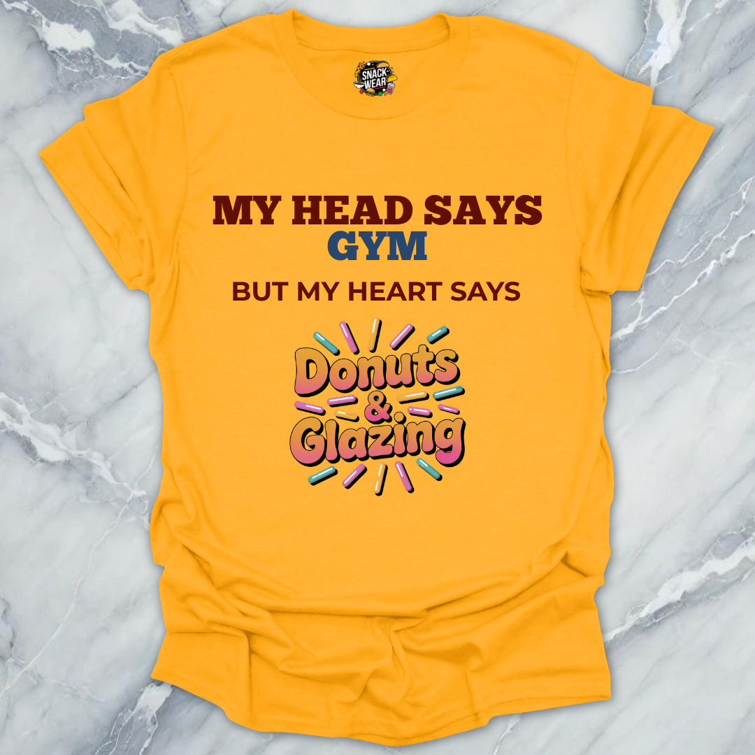 Donuts Over Dumbbells T-Shirt