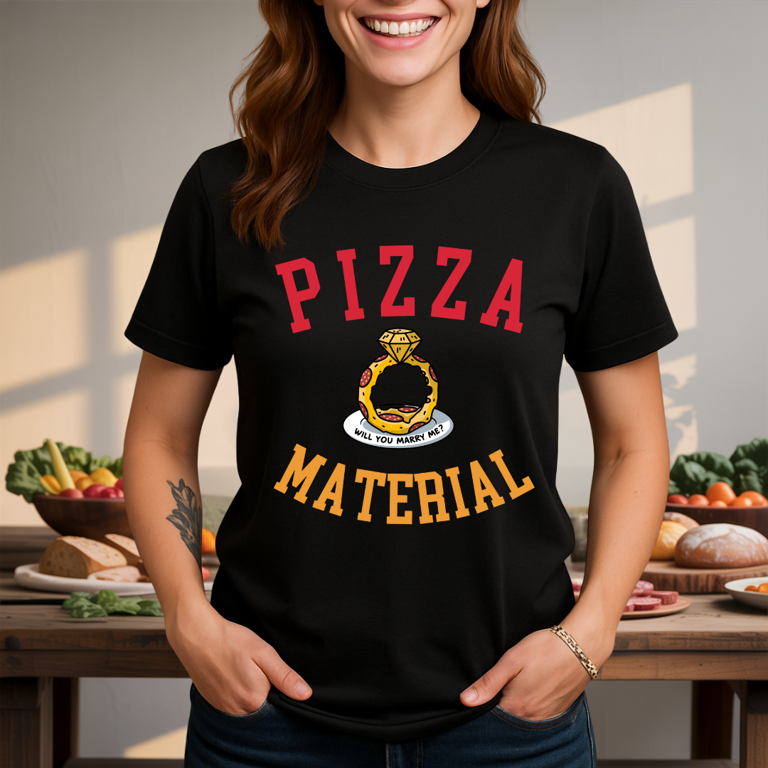 Pizza Material T-Shirt
