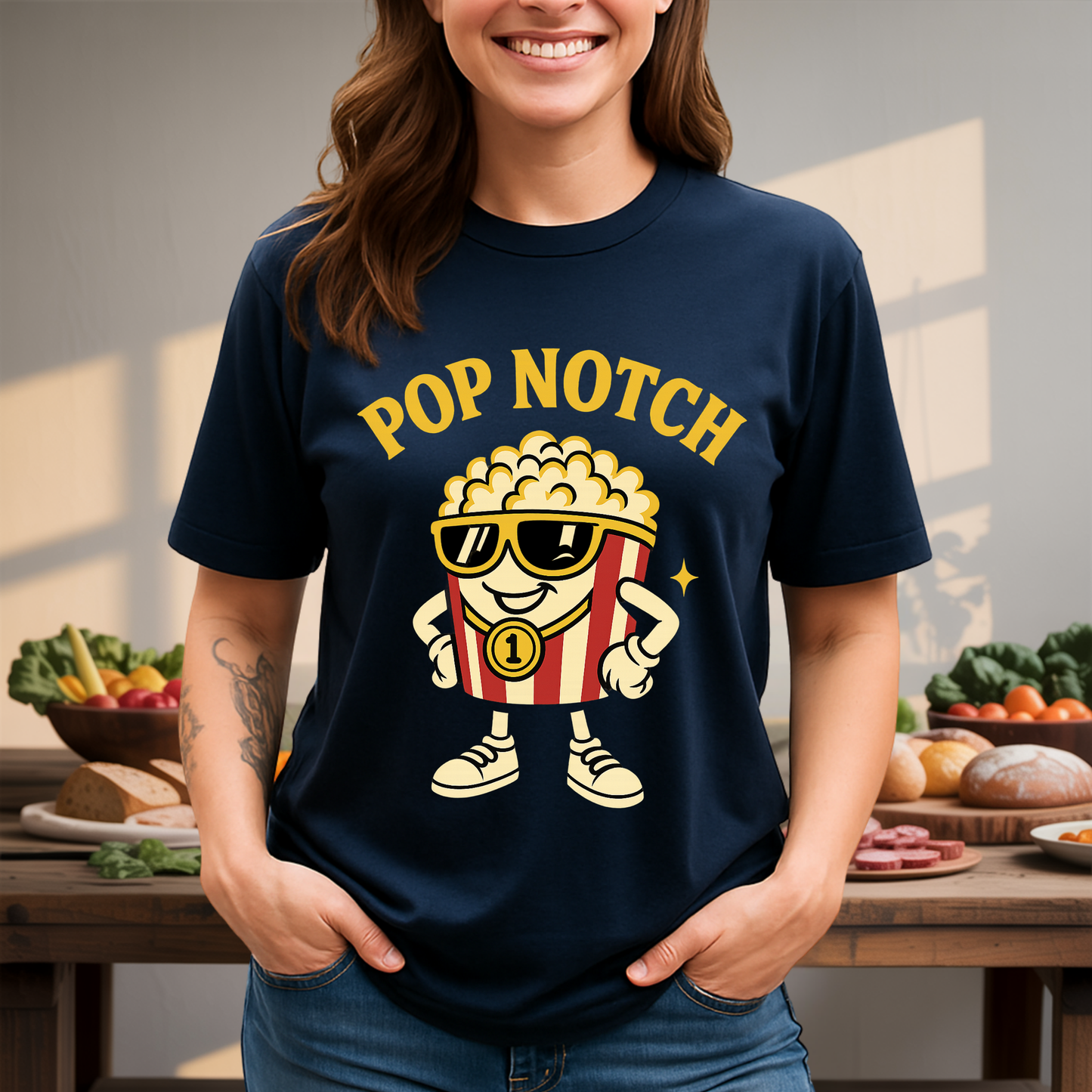 Pop Notch T-Shirt T-Shirt