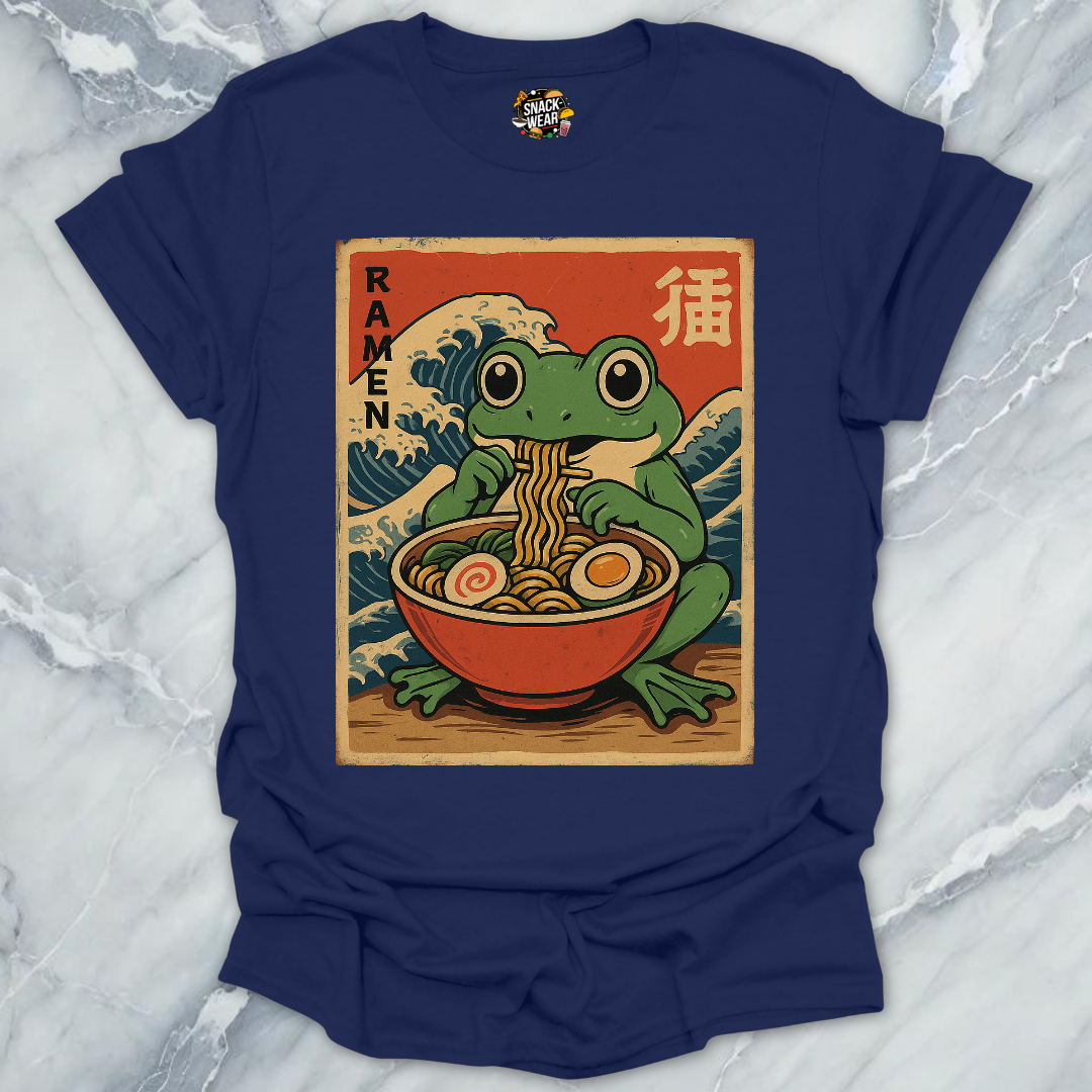 Vintage Japanese Ramen Frog T-Shirt