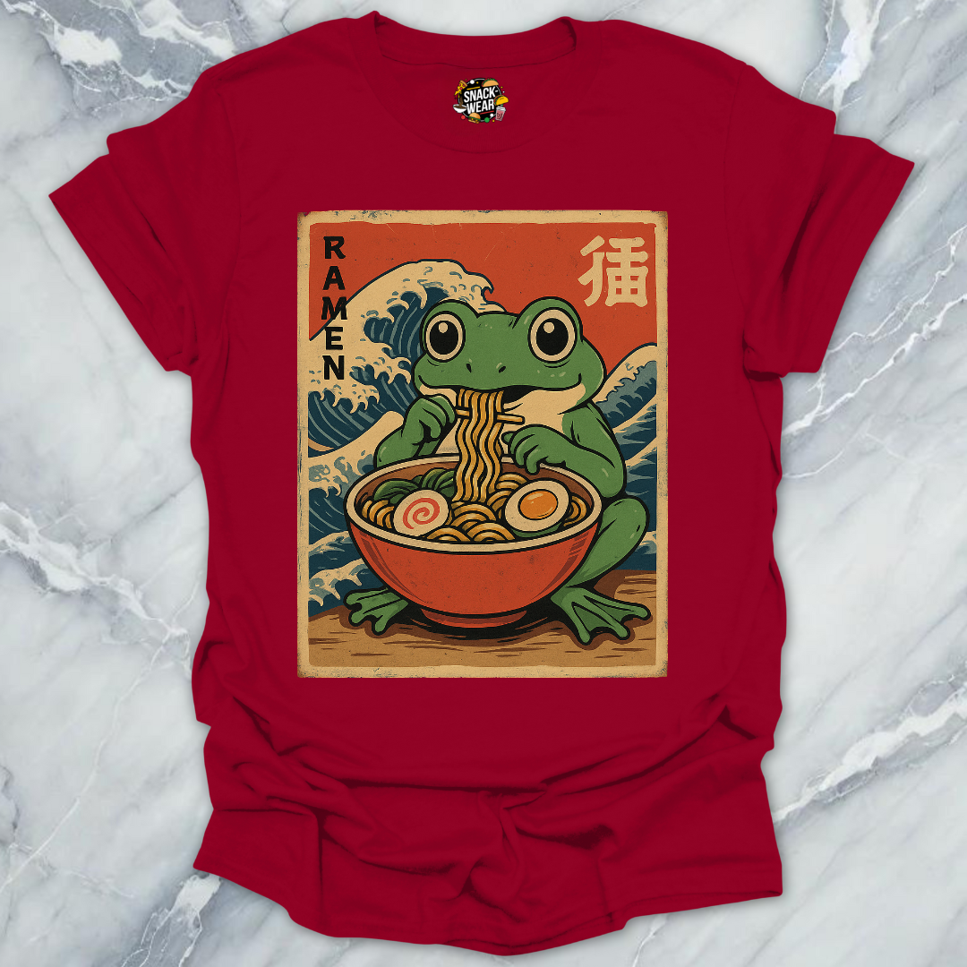 Vintage Japanese Ramen Frog T-Shirt