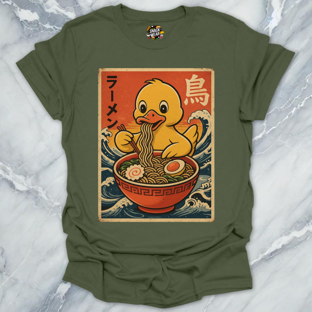 Vintage Japanese Ramen Duck T-Shirt