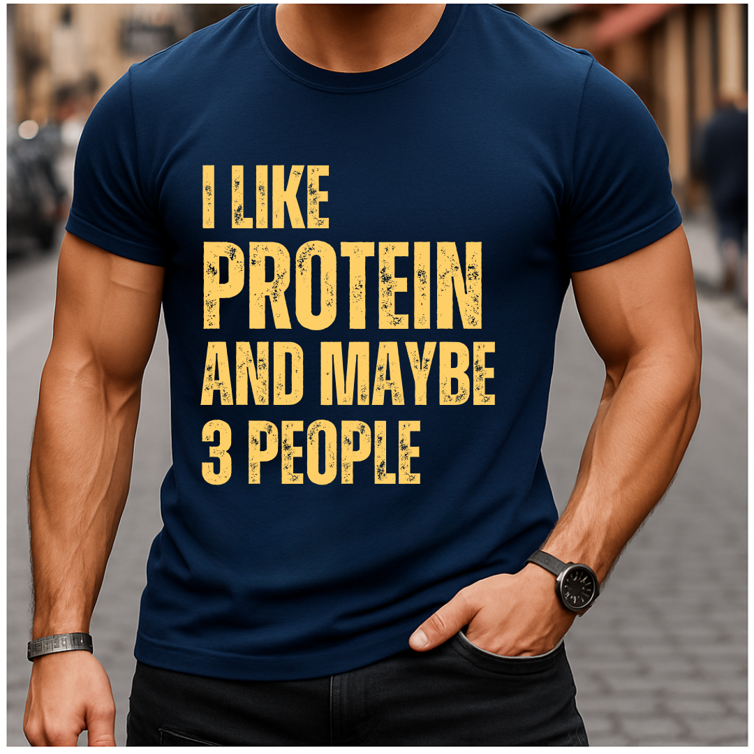 Protein And 3 People T-Shirt