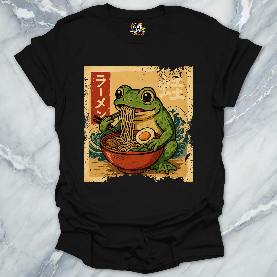 Vintage Ramen Frog Ad T-Shirt