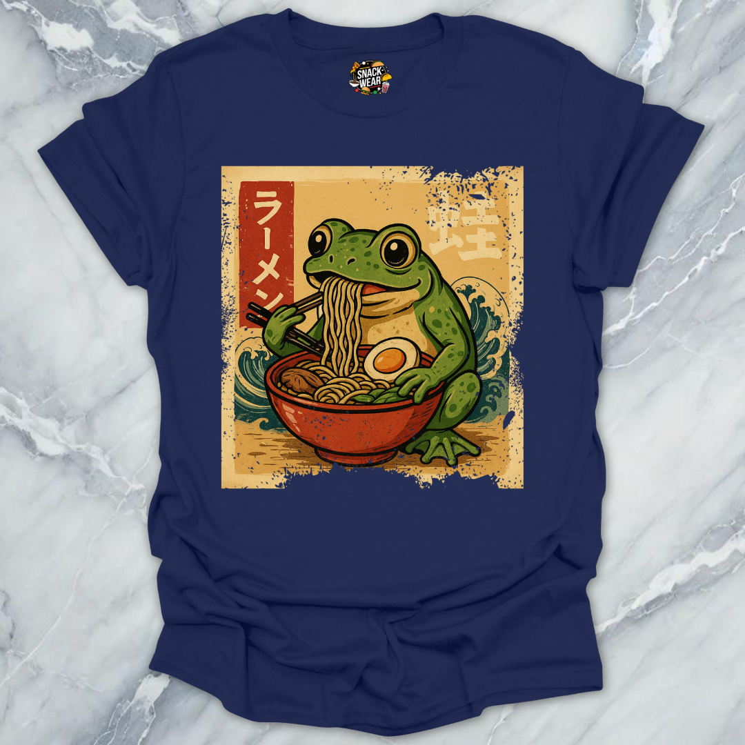 Vintage Ramen Frog Ad T-Shirt