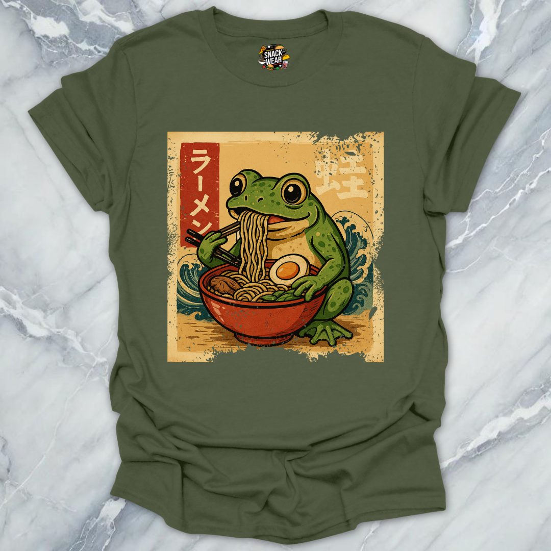 Vintage Ramen Frog Ad T-Shirt