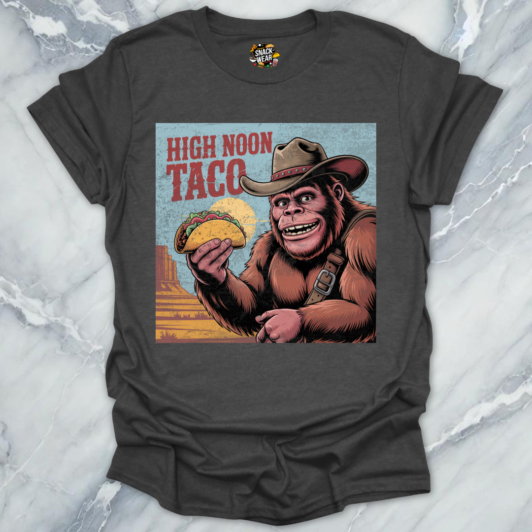 High Noon Taco – Vintage Cowboy Gorilla T-Shirt