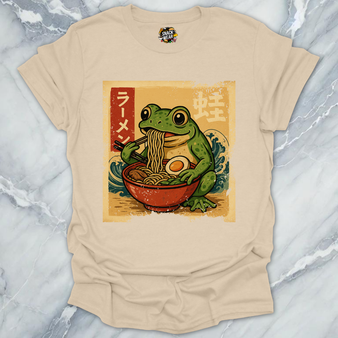 Vintage Ramen Frog Ad T-Shirt