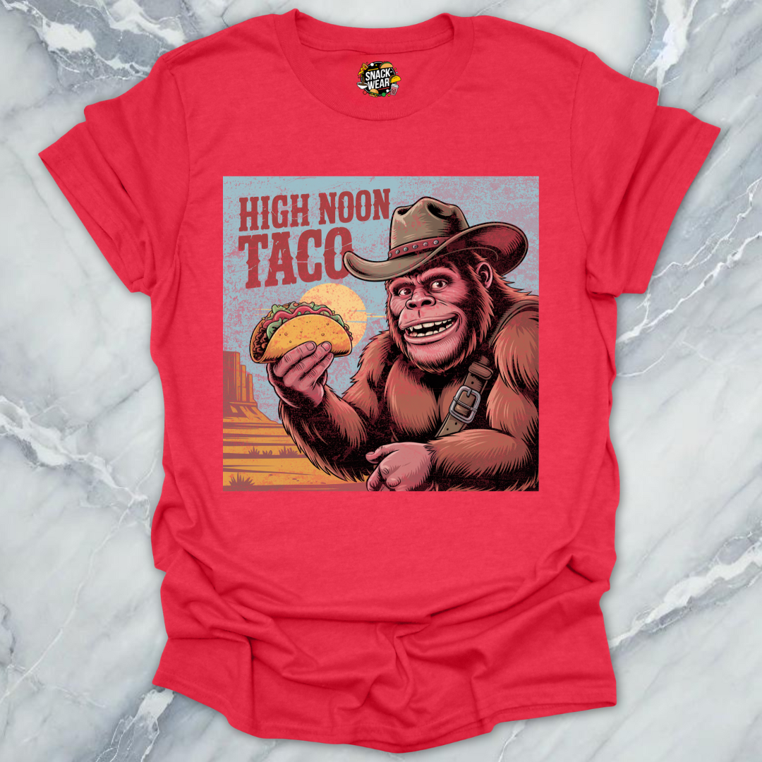 High Noon Taco – Vintage Cowboy Gorilla T-Shirt
