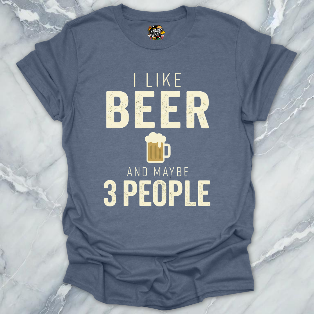 Beer And 3 People T-Shirt