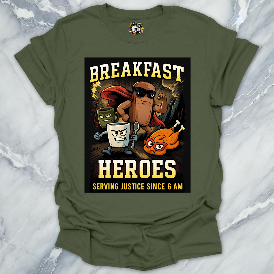 Breakfast Heroes T-Shirt