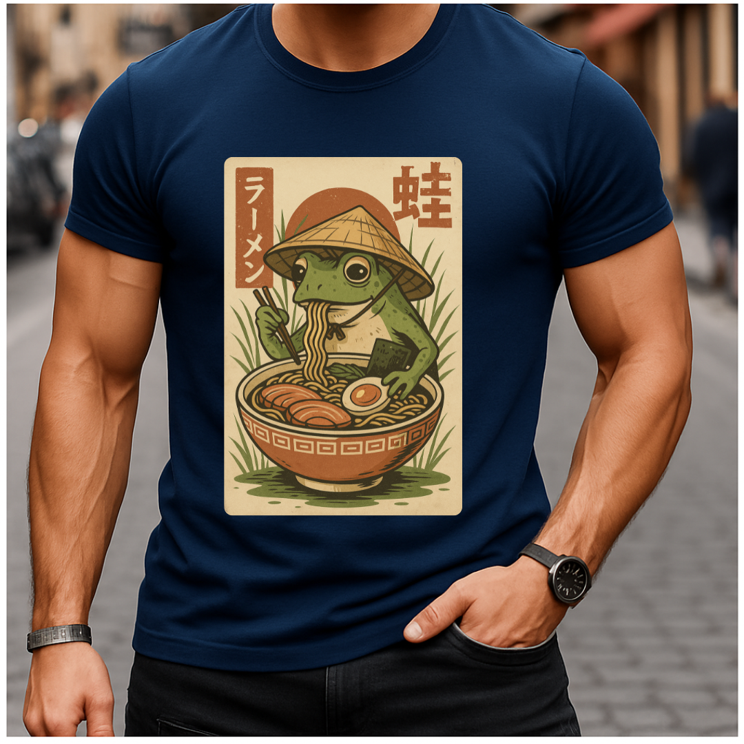 Ramen Farmer Frog T-Shirt