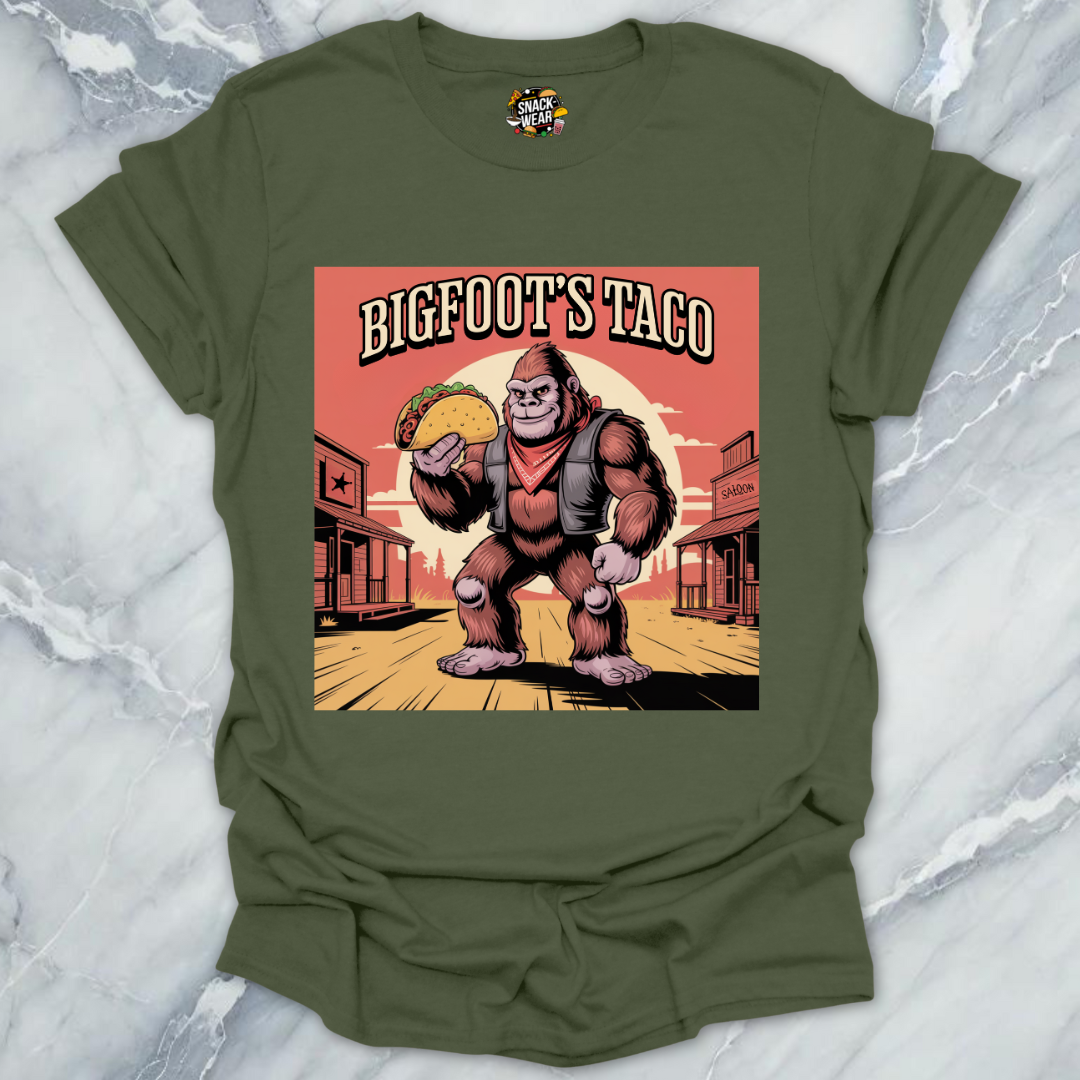 Bigfoot’s Taco Western Cowboy T-Shirt
