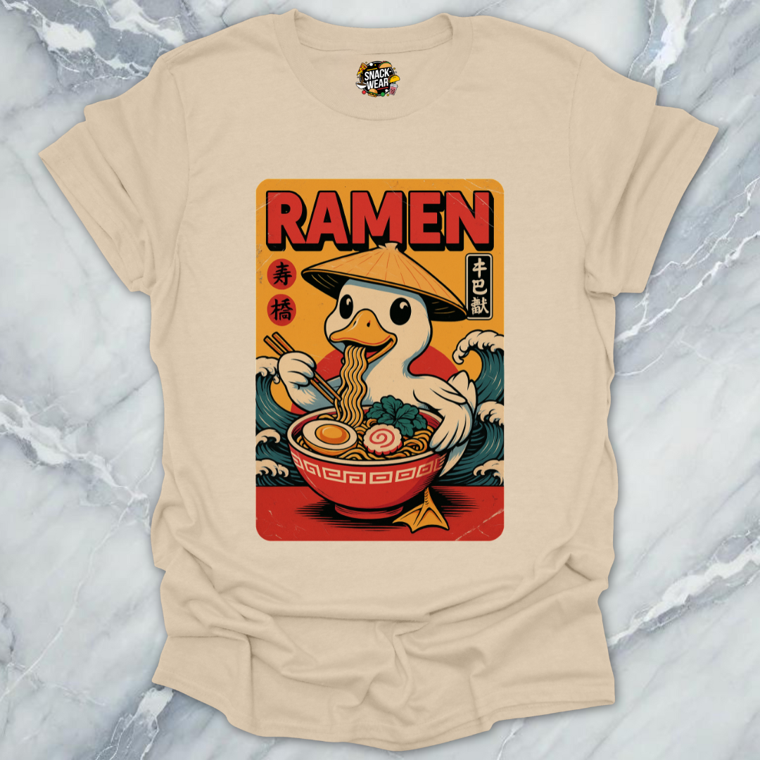 Vintage Japanese Noodle Duck T-Shirt