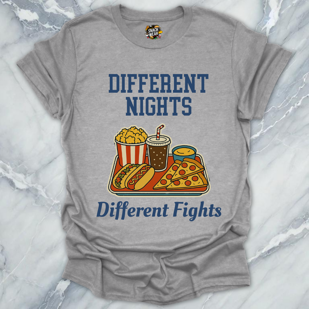 Different Nights Snacks T-Shirt
