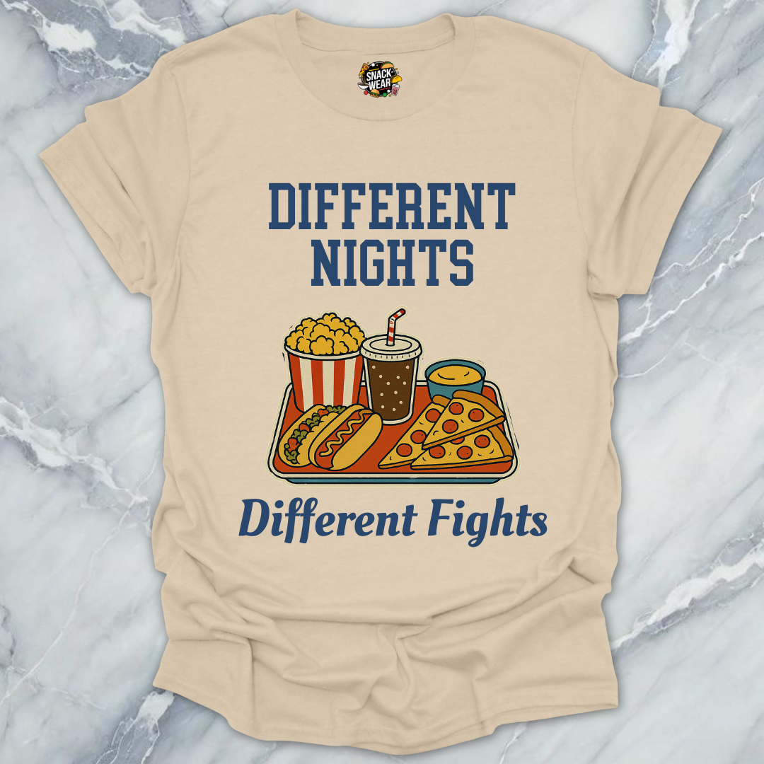 Different Nights Snacks T-Shirt