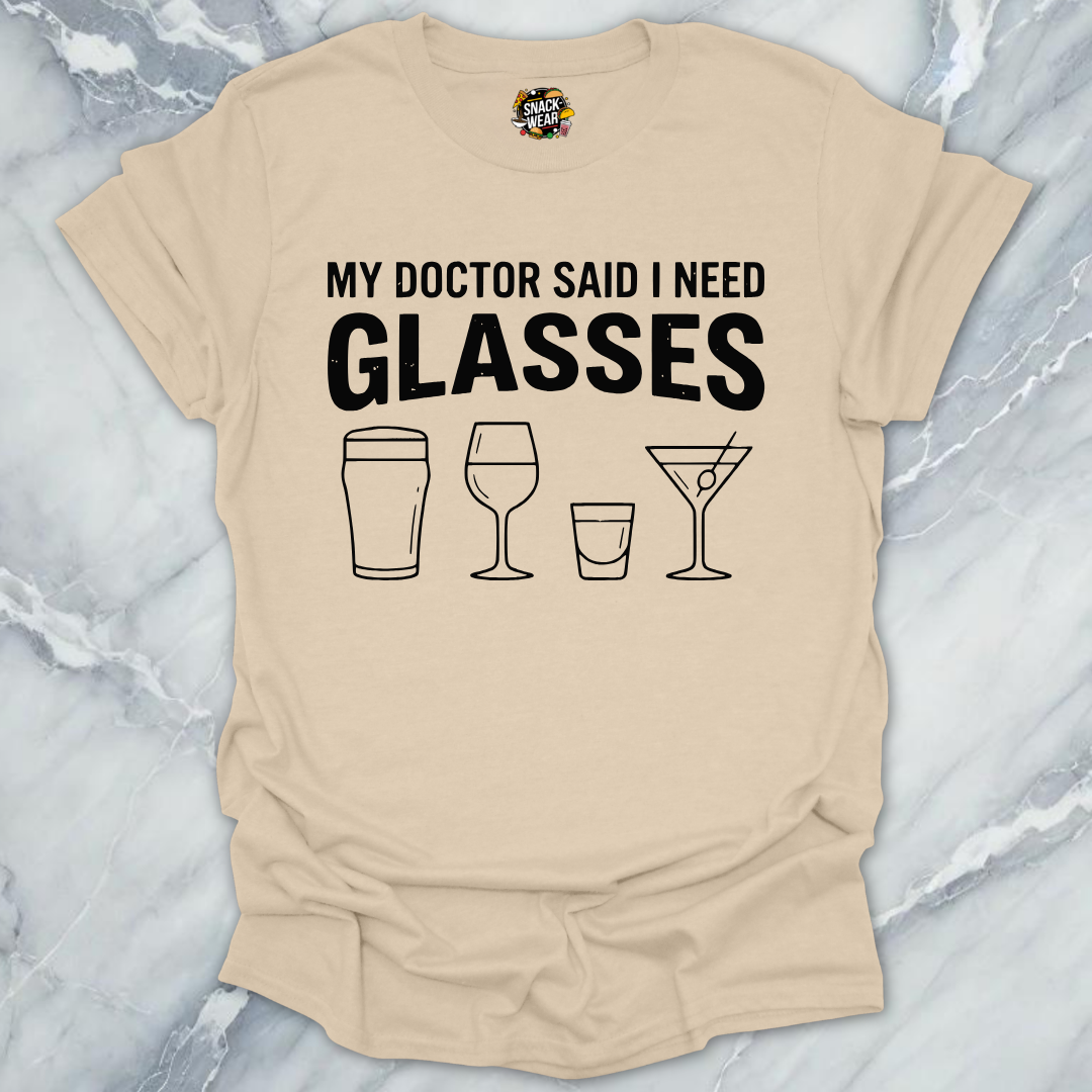 Doctor Prescribed Glasses T-Shirt