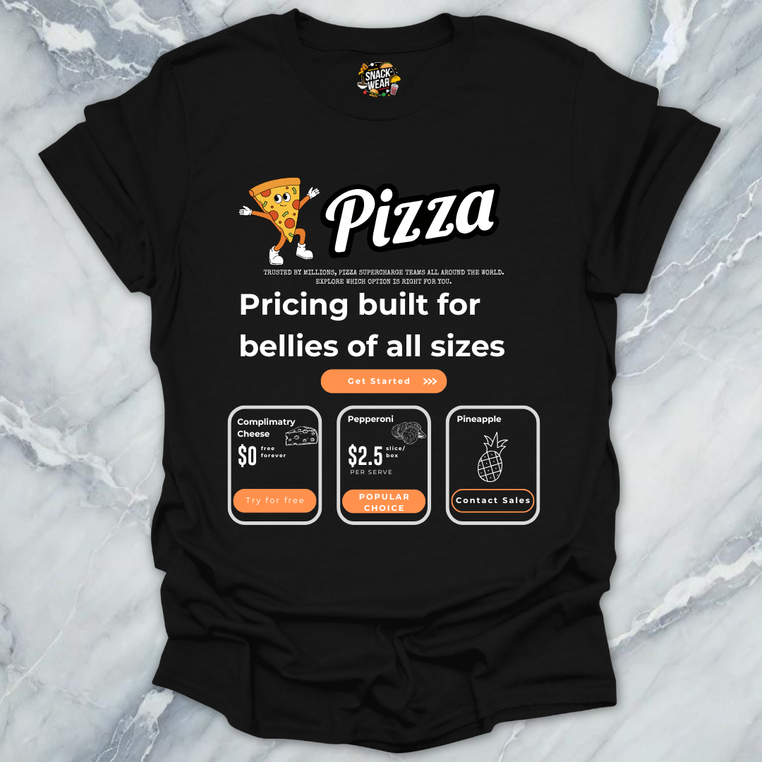 Pizza Pricing T-Shirt