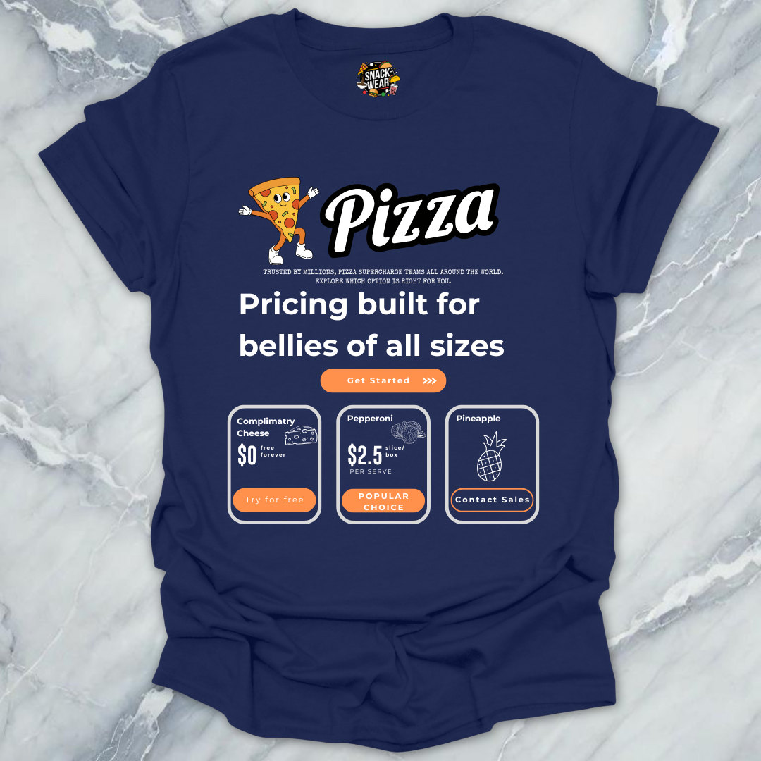 Pizza Pricing T-Shirt
