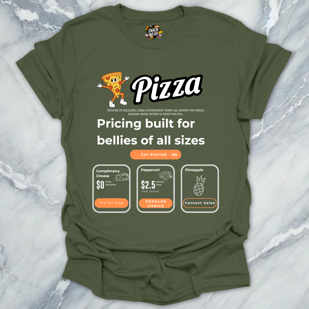 Pizza Pricing T-Shirt