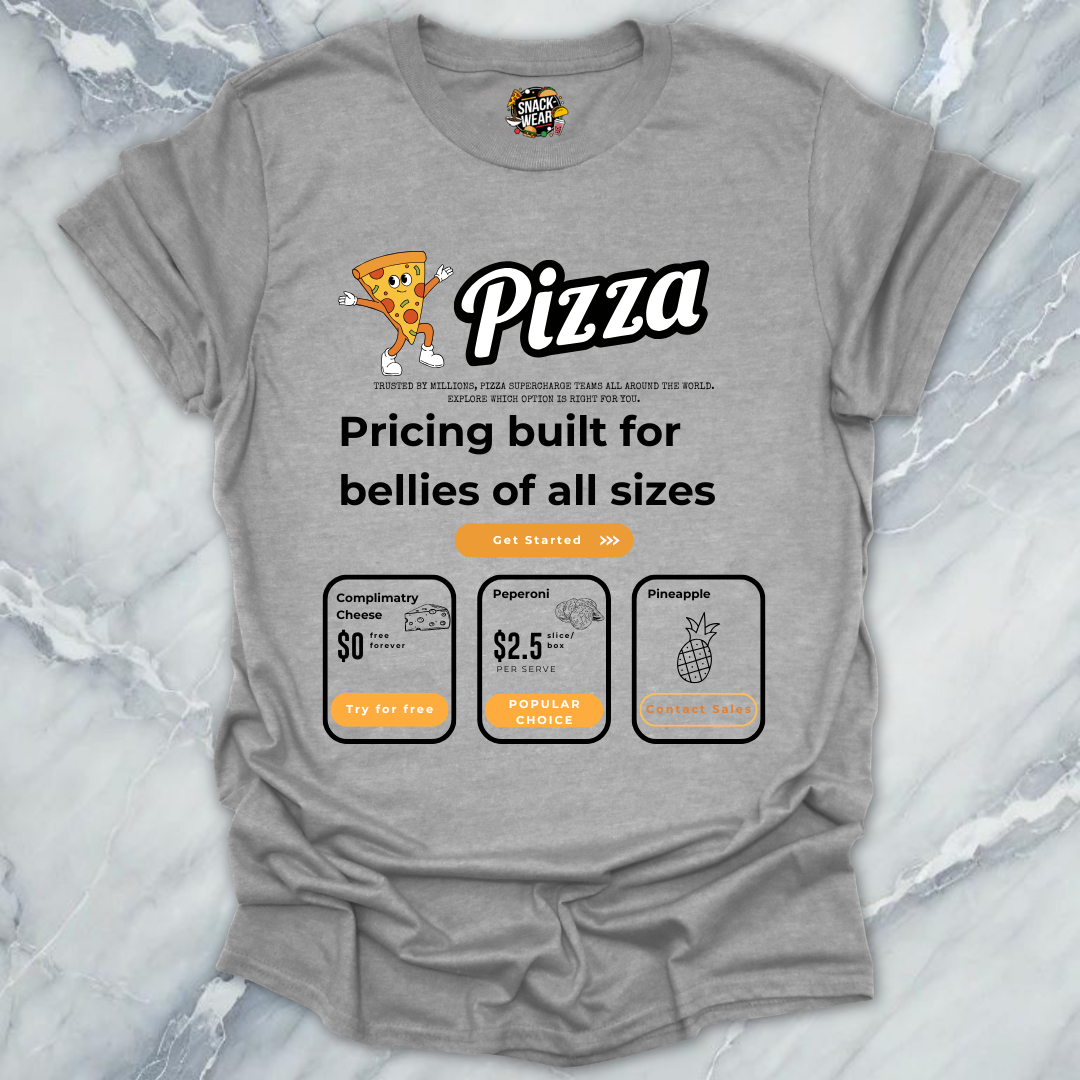 Pizza Pricing T-Shirt