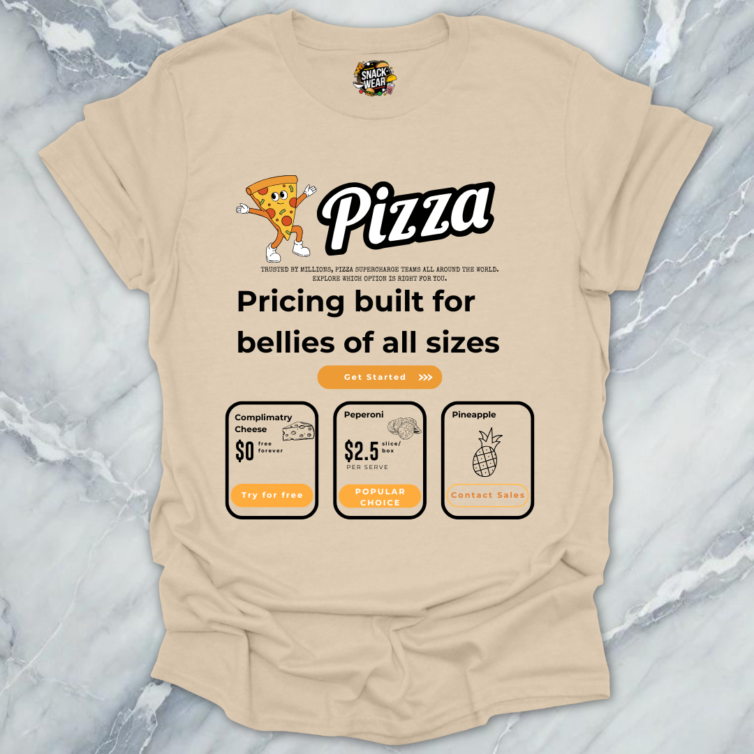 Pizza Pricing T-Shirt