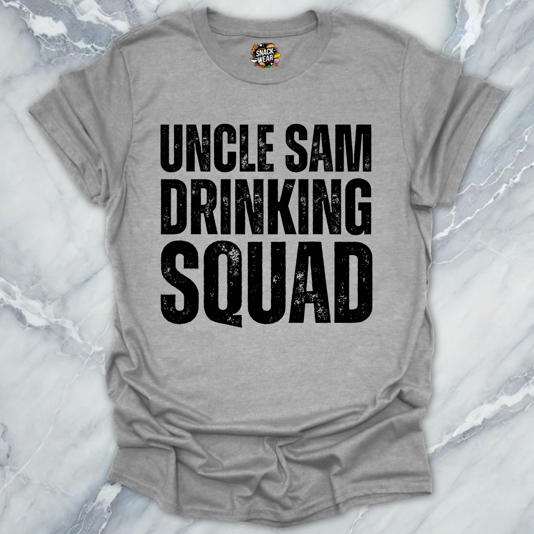 Uncle Sam Drinking Squad T-Shirt