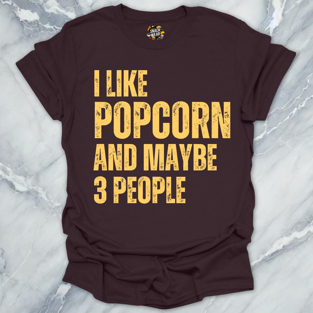 Popcorn & few People T-Shirt