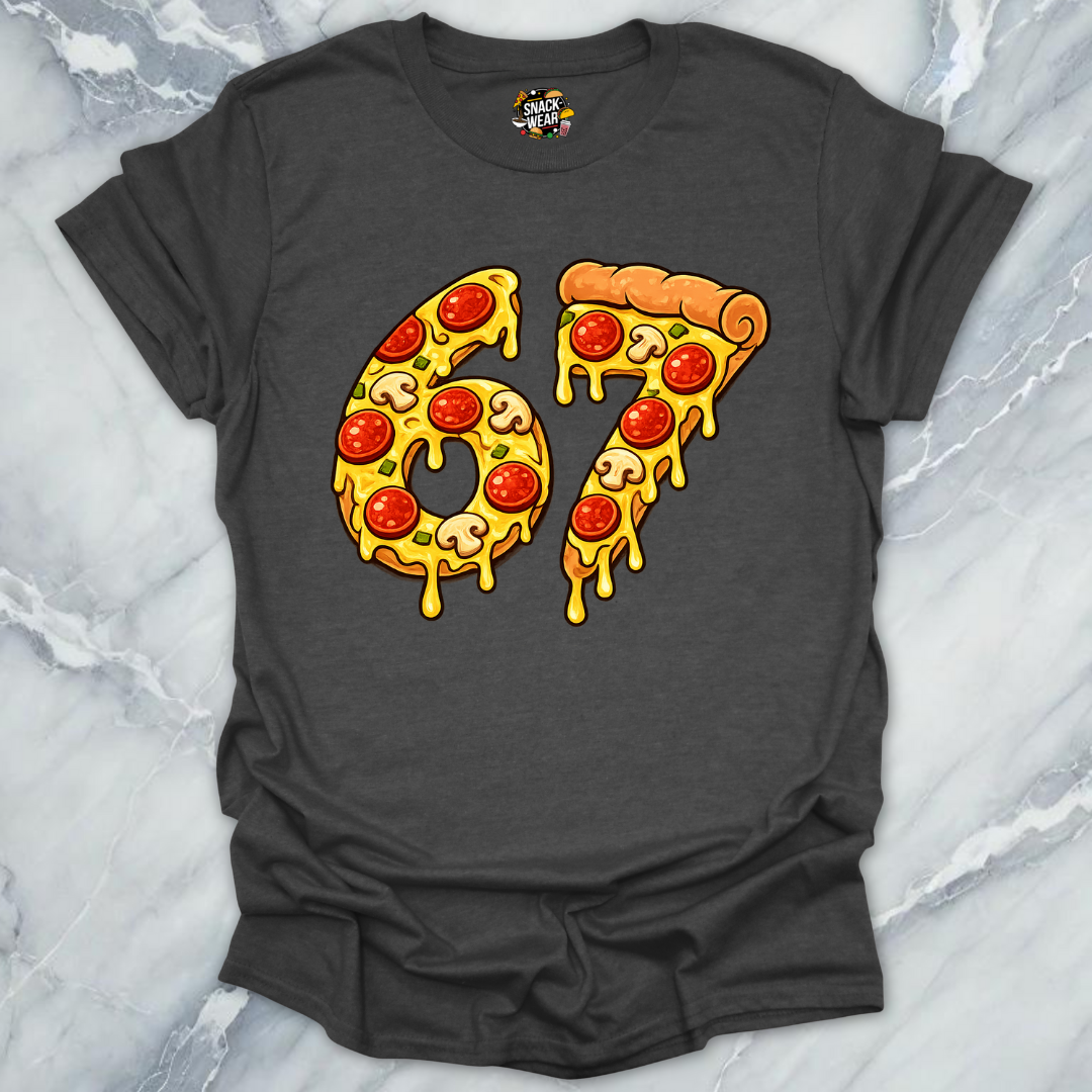 67 67 Pizza Meme T-Shirt