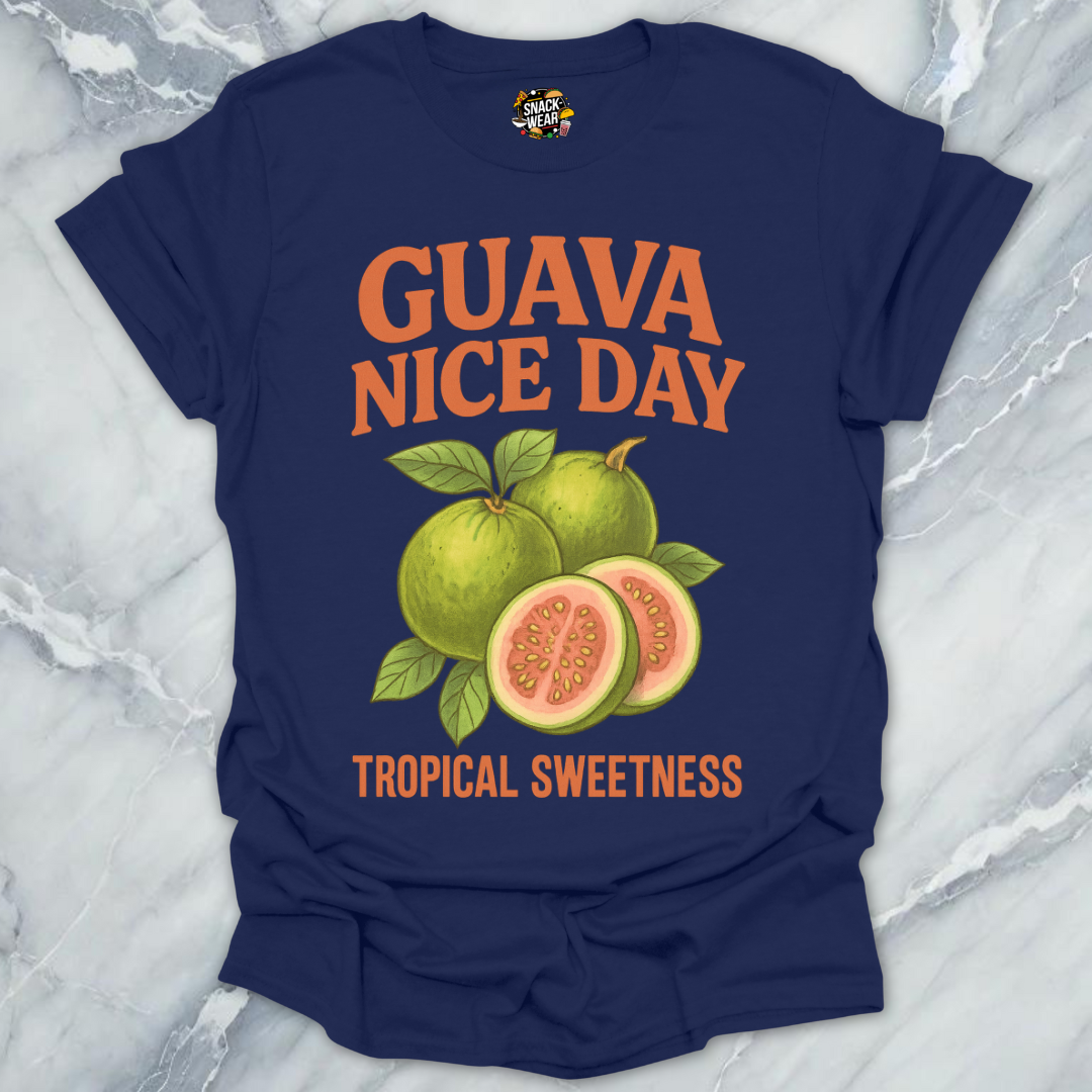 Guava Nice Day โ Vintage Tropical Fruit T-Shirt