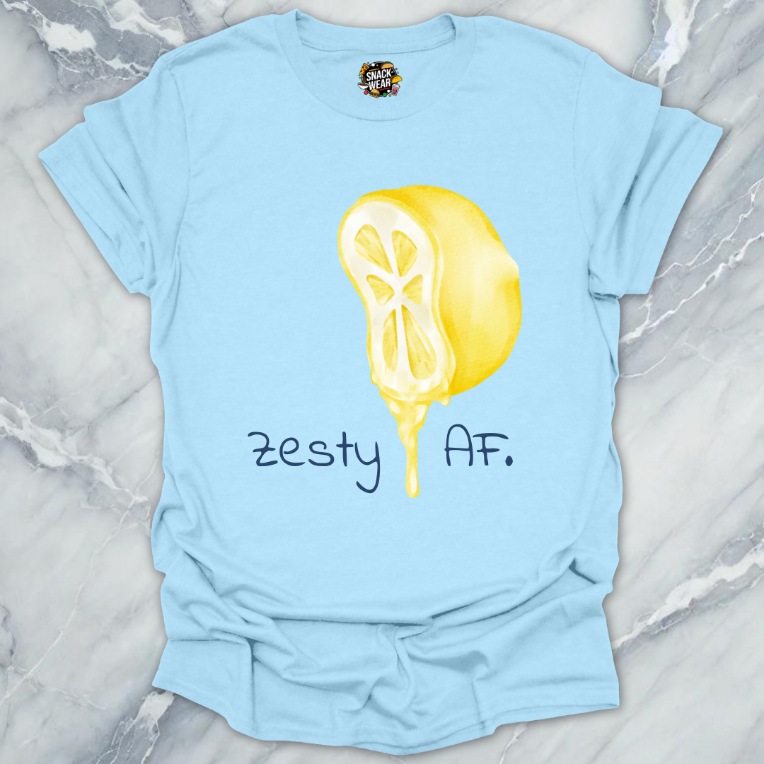 Zesty AF Lemon Citrus Core T-Shirt